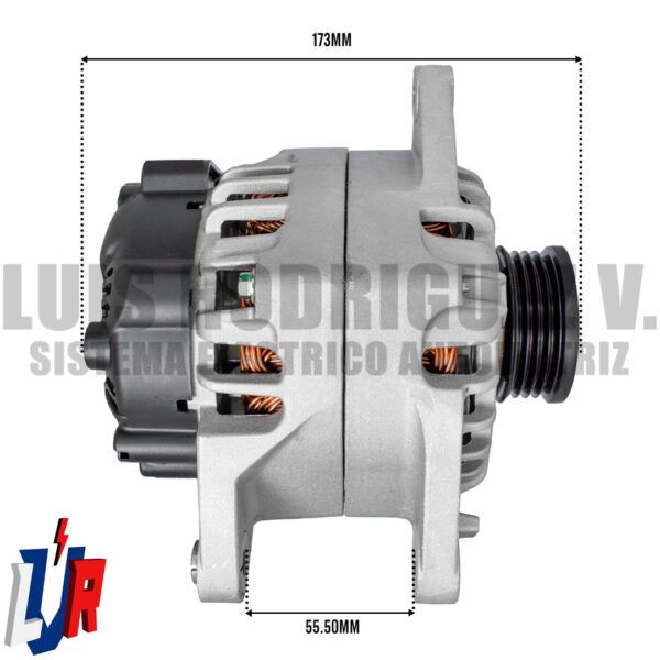 Alternador Hyundai Elantra, Accent, Getz, Tucson, Matrix – Kia Rio, Cerato (F042206002)