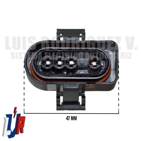 Socket Sensor Oxígeno Volkswagen Gol, Fox