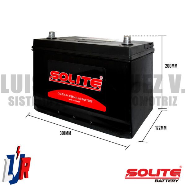 Batería Automotriz Solite 12V 90AH (CMF90L)