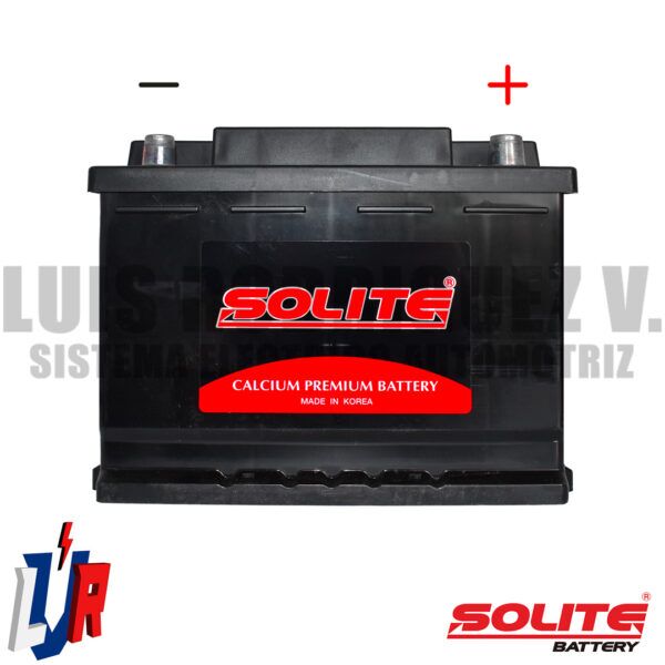 Batería Automotriz Solite 12V 62AH