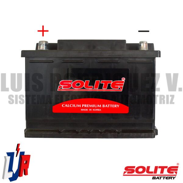 Batería Automotriz Solite 12V 62AH