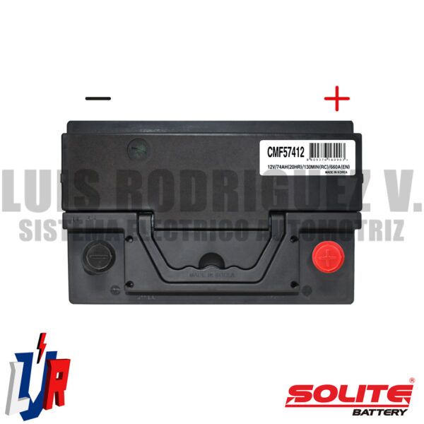 Batería Automotriz Solite 12V 74AH