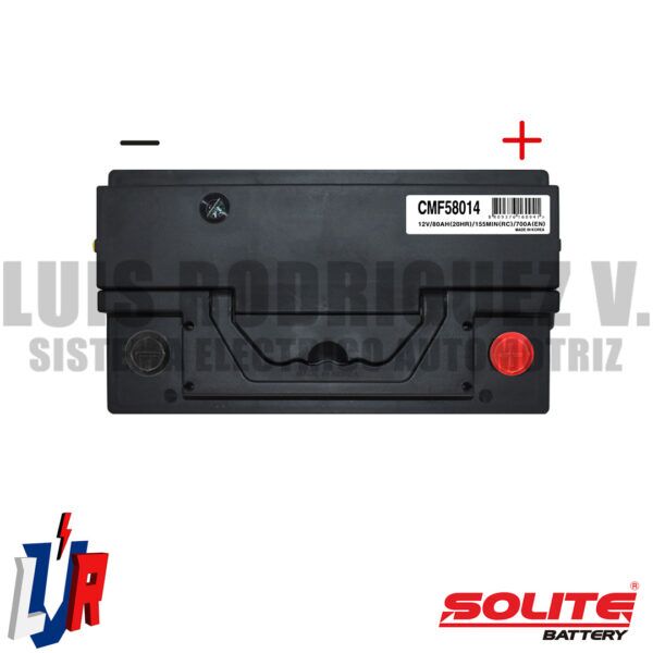 Batería Automotriz Solite 12V 80AH