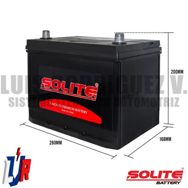 Batería Automotriz Solite 12V 80AH