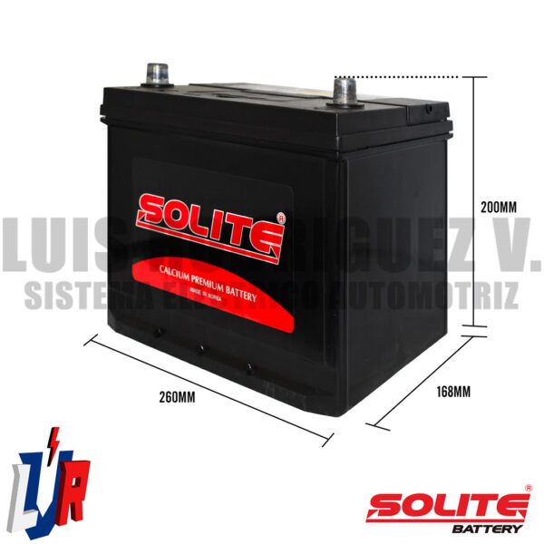 Batería Automotriz Solite 12V 80AH