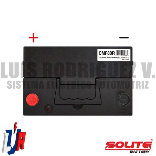 Batería Automotriz Solite 12V 80AH
