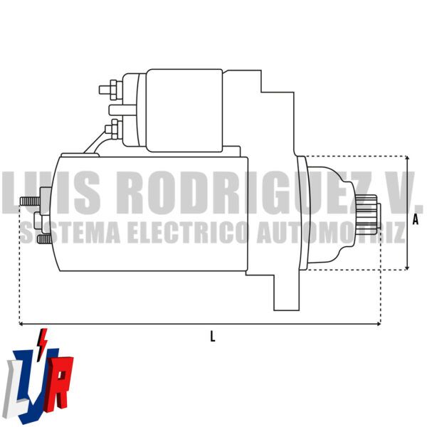 Arranque Audi A3, TT – Ford Focus, Galaxy – Skoda Octavia, Fabia – Volkswagen Golf, Jetta, Bora, Nuevo Escarabajo, Polo, Vento – Seat (DRS7830)